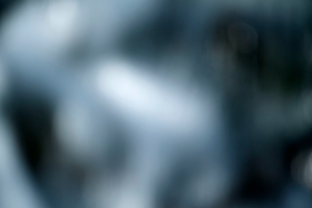 Cascade Springs & Alpine Loop, UT 2016 — cool blue-grey bokeh with white diagonal streak