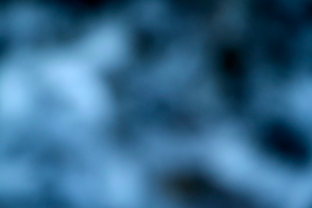 Cascade Springs & Alpine Loop, UT 2016 — deep blue abstract with dark cloud-like forms