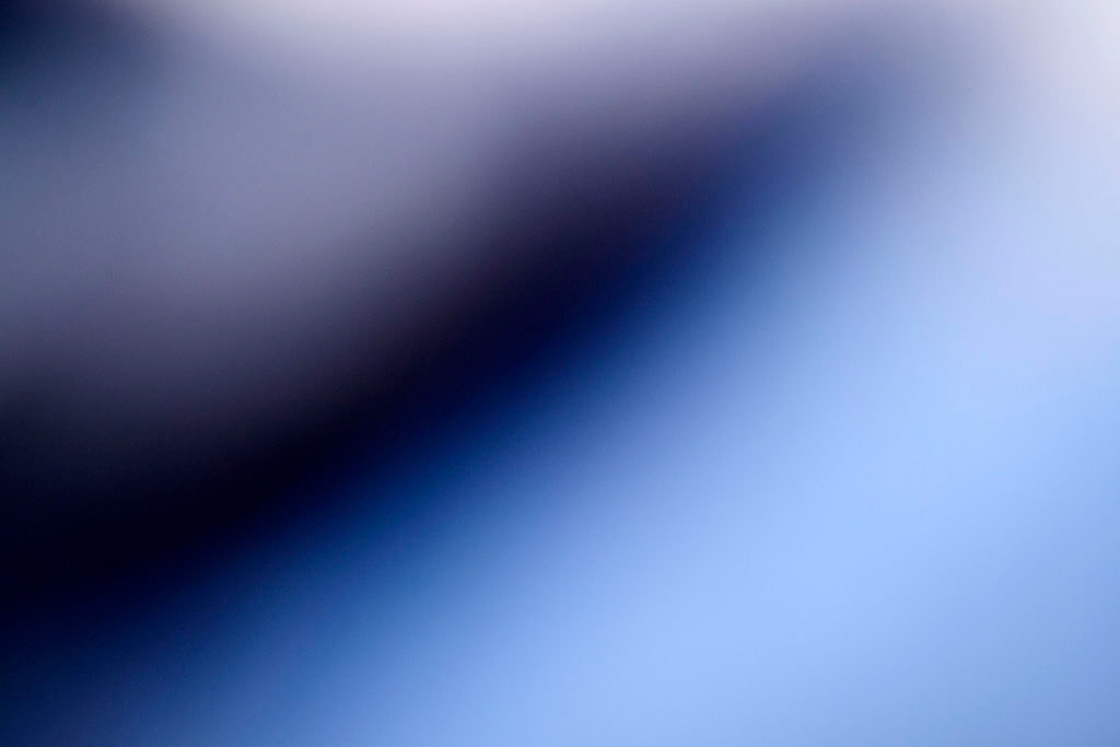 Diamond Fork Canyon, UT 2016 — deep blue abstract with sharp dark diagonal band upper left to lower right