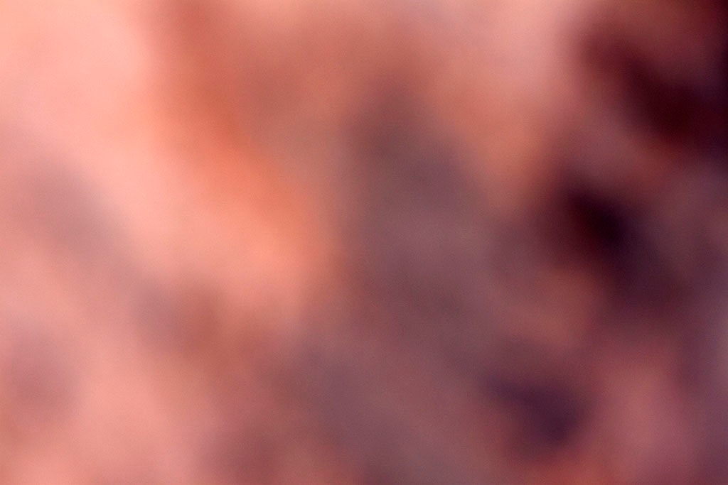 Diamond Fork Canyon, UT 2016 — warm blush and mauve abstract with dark cloud forms right
