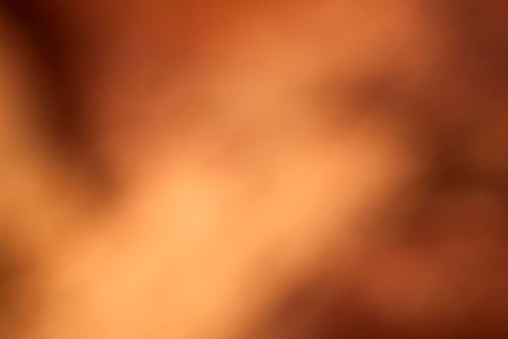 Diamond Fork Canyon, UT 2016 — warm peach and brown abstract with dark shadow forms