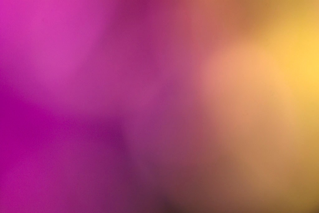 Maui, Hawaii 2018 — purple and gold abstract, saturated violet left with warm peach-gold right, nearly identical to prior with subtle tonal shift