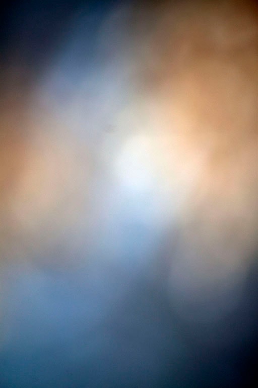 Provo Canyon, UT 2016 — warm blue and gold atmospheric light study