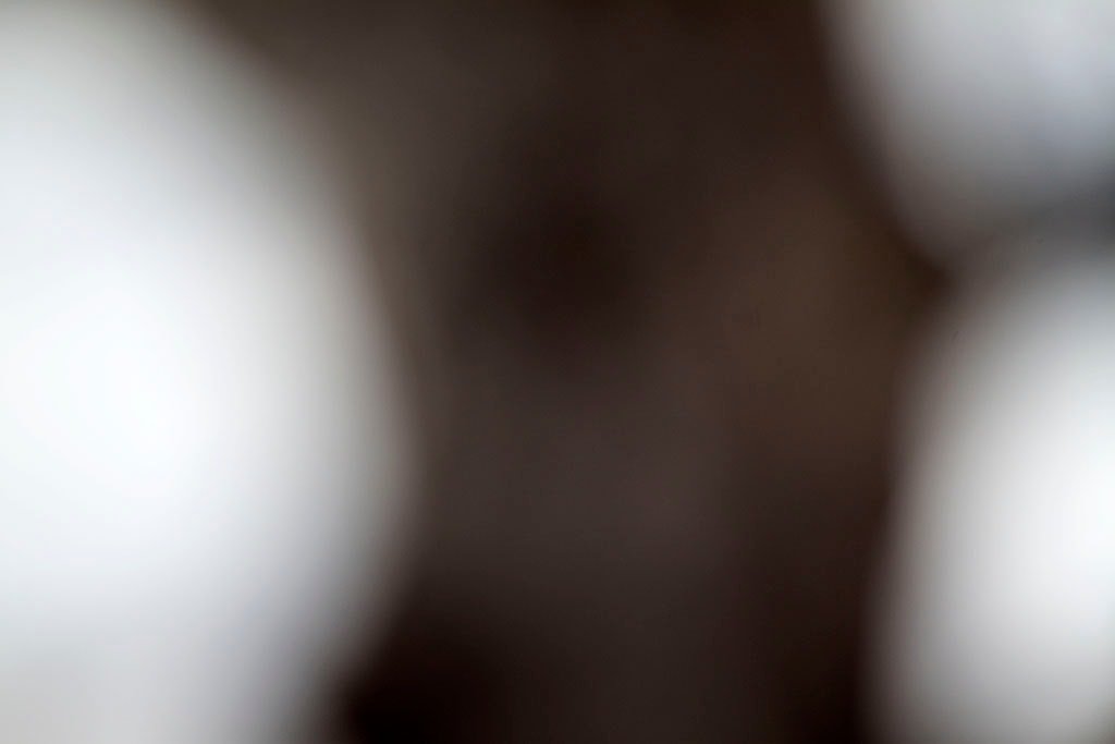 Provo Canyon, UT 2016 — dark and white blurred form study