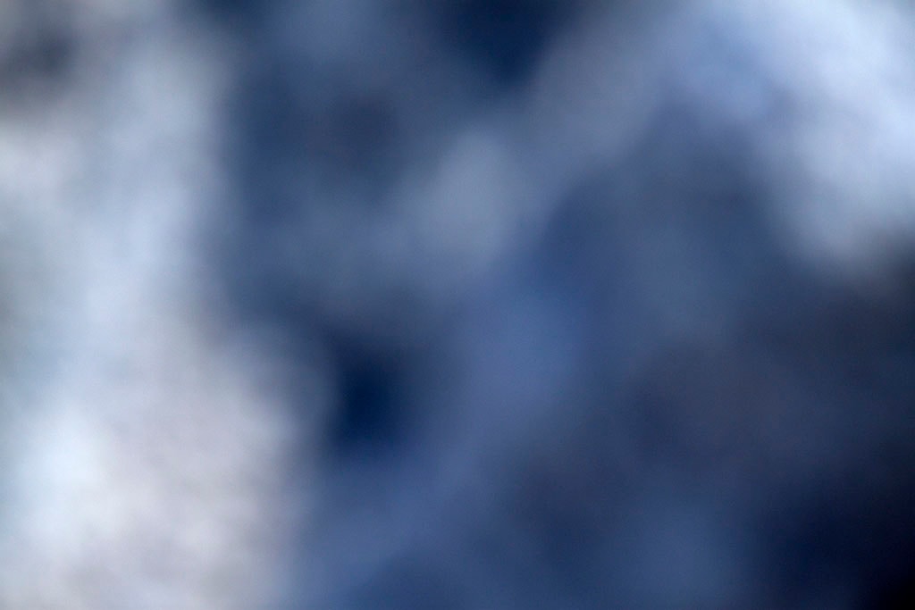 Yellowstone, WY 2016 — dark blue cloud abstract