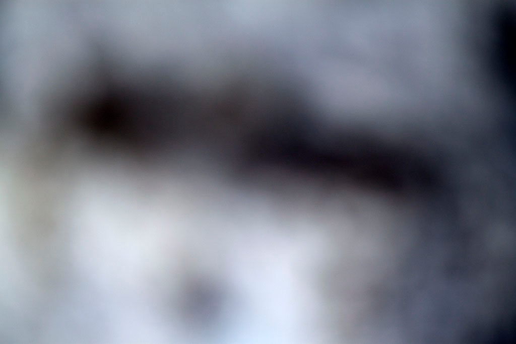 Yellowstone, WY 2016 — grey blue cloud with dark band abstract