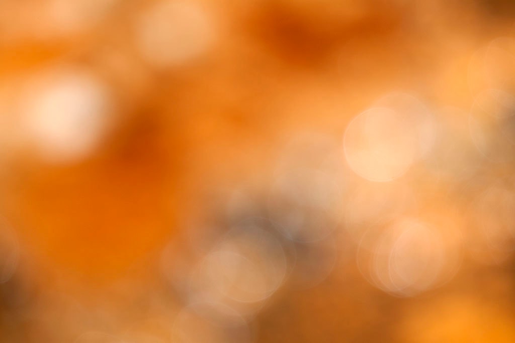 Yellowstone, WY 2016 — amber orange bokeh with silver orbs