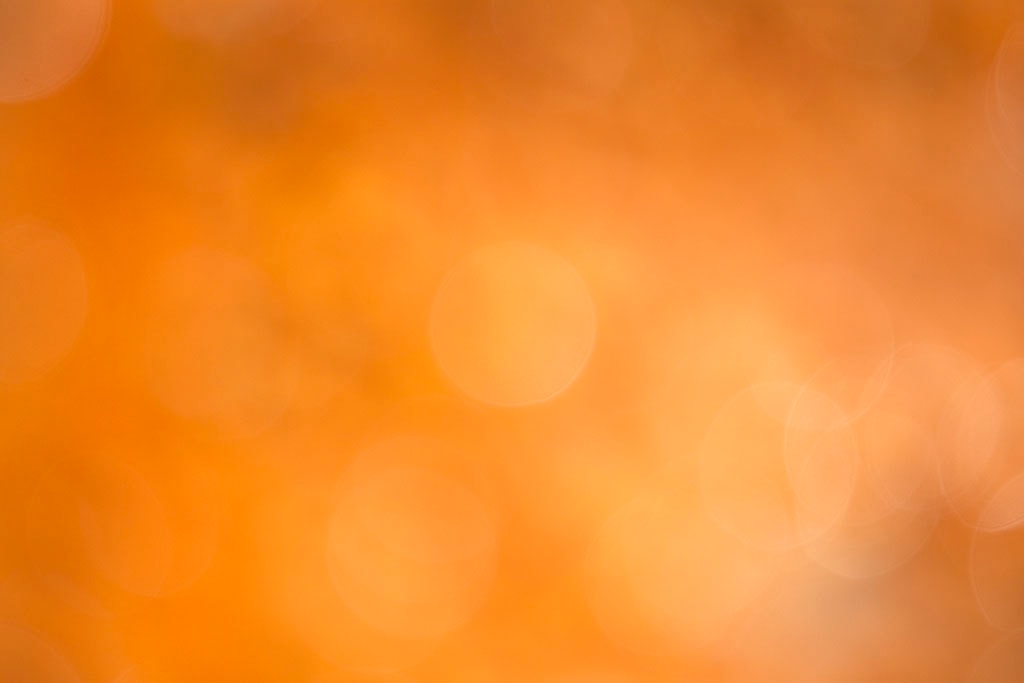 Yellowstone, WY 2016 — soft orange bokeh with peach orbs
