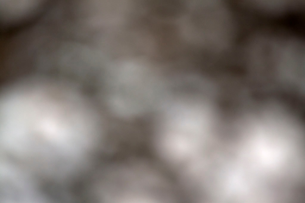 Yellowstone, WY 2016 — blurred silver grey bokeh abstract